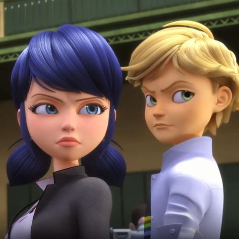 Adrien Looking At Marinette, Marinette Miraculous, Disgusted Face, Marinette Et Adrien, Adrian And Marinette, Ladybug Wallpaper, Complicated Love, Miraculous Ladybug Fanfiction, Marinette And Adrien