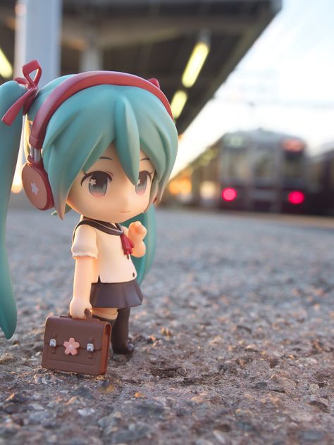 Come home from school | Tokyo Otaku Mode β Hatsune Miku Nendoroid, Miku Nendoroid, Miku Figures, School Anime, Nendoroid Anime, Miku Chan, Miku Hatsune Vocaloid, Otaku Mode, Tokyo Otaku Mode