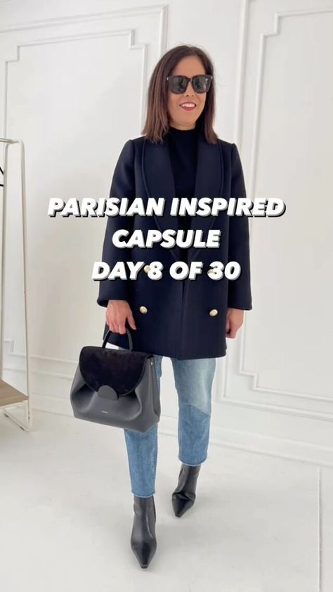 Stylish Pieces For Women Over 40 | LaVieOnGrand Paris Winter Fashion 2024, La Street Style 2023, Parisian Style Winter Chic, Parisian Chic Style Winter, Parisian Style Winter, Everyday Parisian, French Inspired Outfits, Paris Winter Fashion, French Minimalist Wardrobe