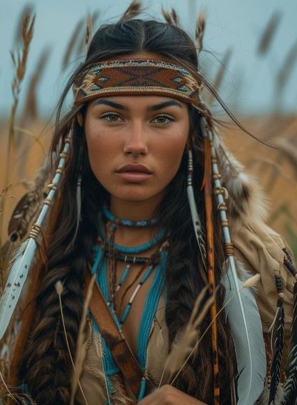 Native American Woman Art, Indian Reference, Sims Reference, Native American Style Outfits, Native American Inspired Fashion, Barrels Diy, Native American Hair, Native Beauty, American Cloth