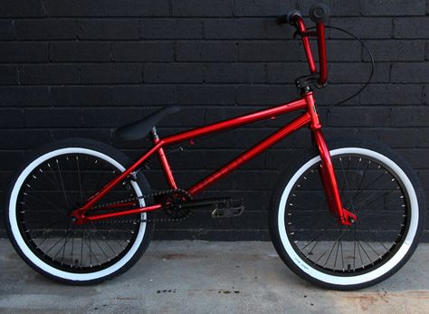 Red is sexy Bmx Wheels, Bmx Bike Parts, Bmx Dirt, Bmx Street, Vintage Bmx Bikes, Bmx Parts, Tricycle Bike, Stunt Bike, Bmx Racing