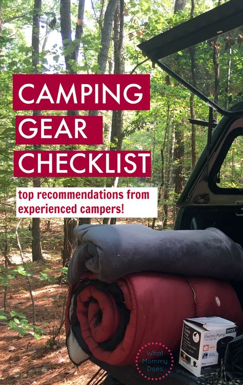 Camping gear you need if you REALLY want to be prepared! Camping Gear Checklist, Zelt Camping, Camping Bedarf, Best Camping Gear, Camper Camping, Family Tent Camping, Camping Places, Camping Guide, Family Camping Trip