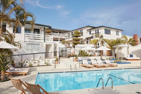 Robert McKinley renovates 1930s motor lodge into minimal retreat in Laguna Beach Hotel Joaquin, Southern California Beaches, Laguna Beach California, Beach Hotel & Resort, Wellness Travel, Outdoor Inspirations, Beach Hotels, Laguna Beach, California Travel