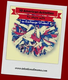 10 American activities to share with an exchange student: are you curious which activities are highly American? Student Welcome Gifts, Hosting An Exchange Student, International Exchange, Student Exchange, Foreign Exchange Student, Welcome Basket, Preschool Language, Student Room, Student Plan