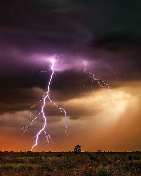 1,566 Likes, 10 Comments - GEOLOGY EARTH 🌍 (@geology.earth) on Instagram: “The sky full of amazing colours . Follow @geology.spots 👈 . credit: @adamkylejackson repost:…” Lightning Bolt Painting, Stormy Skies, Katy Texas, Lightning Bolts, Sky Full, Disaster Preparedness, Lightning Strikes, Photography Instagram, Lightning Bolt