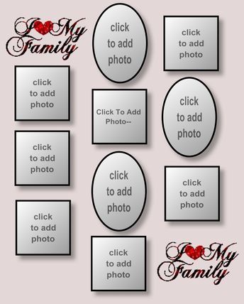 Family Picture Frames On The Wall Ideas, Family Photo Frames Collage, Happy Anniversary Photos, Family Tree Photo Frame, Happy Wedding Anniversary Wishes, Foto Frame, I Love My Family, Cute Scrapbooks, Family Photo Collages