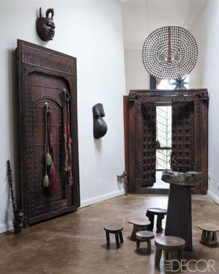 Asian Doors, African Room, Afrocentric Style, African Interior Design, African Furniture, Casa Cook, African Inspired Decor, African Interior, Indian Doors