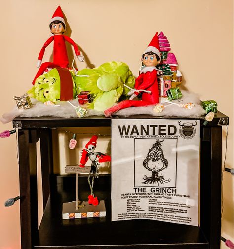 The grinch
Elf on the shelf 
Elf on the shelf ideas
Christmas
Crafts Elf On The Shelf Grinch Kisses, Elf Shelf Grinch, Elf On The Shelf Grinch Ideas, Grinch On The Shelf, Grinch Elf On The Shelf Ideas, Elf On The Shelf Grinch, Awesome Elf On The Shelf Ideas, Xmas Elf, Elf Fun