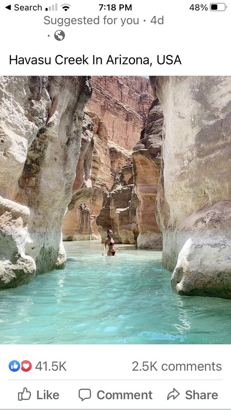 Havasu Creek Arizona, Lake Havasu Arizona, Arizona Adventure, Swimming Hole, Visit Usa, Vacation Itinerary, Fun Places To Go, Arizona Travel, Arizona Usa