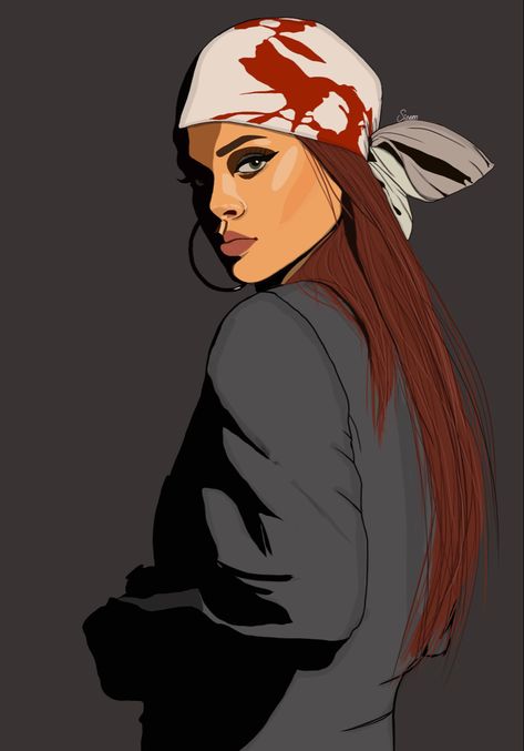 Rihanna Drawing Cartoon, Rihanna Drawings, Rihanna Art Drawing, Rihanna Sketch, Rihanna Drawing, Rihanna Art, Rihanna Baby, Memphis Design Pattern, Colorful Fashion Photography