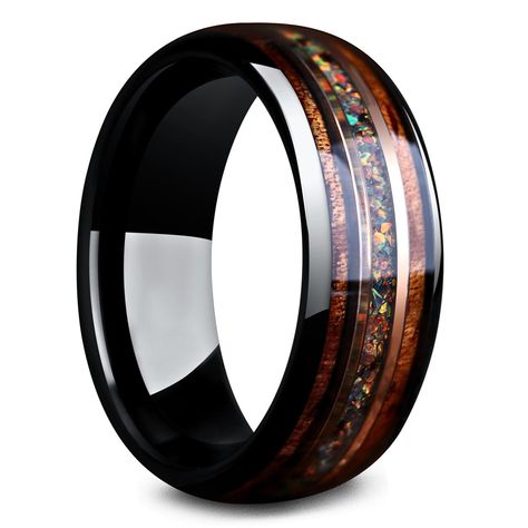 Unique Mens Wedding Rings, Antler Rings Women, Wedding Rings Tungsten, Wood Wedding Rings, Wood Wedding Bands, Deer Antler Ring, Wooden Wedding Bands, Ring Engraving, Carbon Fiber Rings