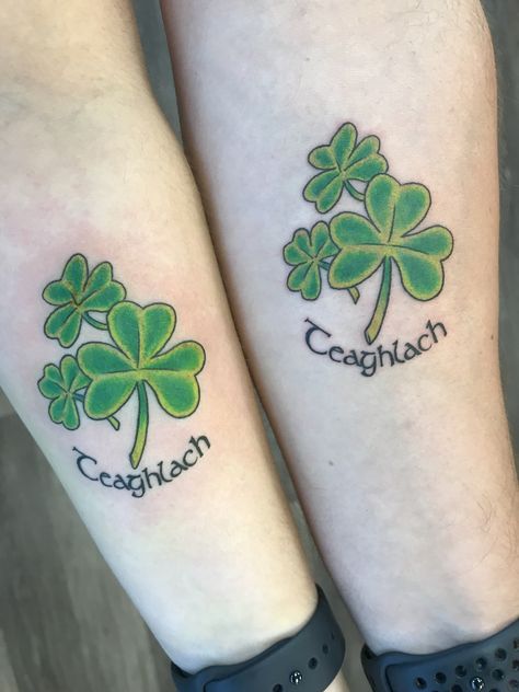 Our completed sibling tattoos. Teaghlach is Irish for "Family" Irish Sibling Tattoos, Teaghlach Tattoo, Irish Tattoo, Love Symbol Tattoos, Irish Tattoos, Sibling Tattoos, Couple Tattoos, Tattoo Idea, Future Tattoos