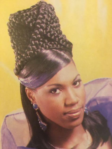 Hype Hair Magazine 90s, Black Hair Magazine 90s, Black 90s Hairstyles, 90s Black Hair, Nicole Wray, Vintage Black Hair, Black Hair History, Dancehall Outfits, Old School Hairstyles