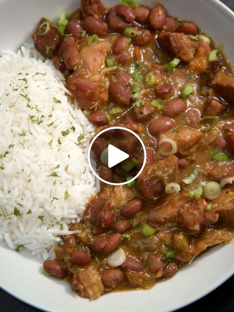 Lemon8 · The Best Louisiana Style Red Beans & Rice  · @SavageKitchen Best Red Beans And Rice, Red Beans Recipe, Red Beans And Rice Recipe, Rice Video, Red Beans Rice, Smoked Turkey Legs, Louisiana Style, Red Beans And Rice, Garlic Puree