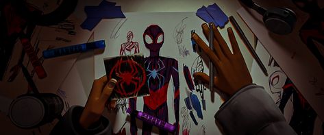 Aesthetic Header, Marvel Aesthetic, Spider Art, Twitter Header Aesthetic, Spiderman Pictures, Cute Headers, Film Inspiration, Black Spider, Header Banner