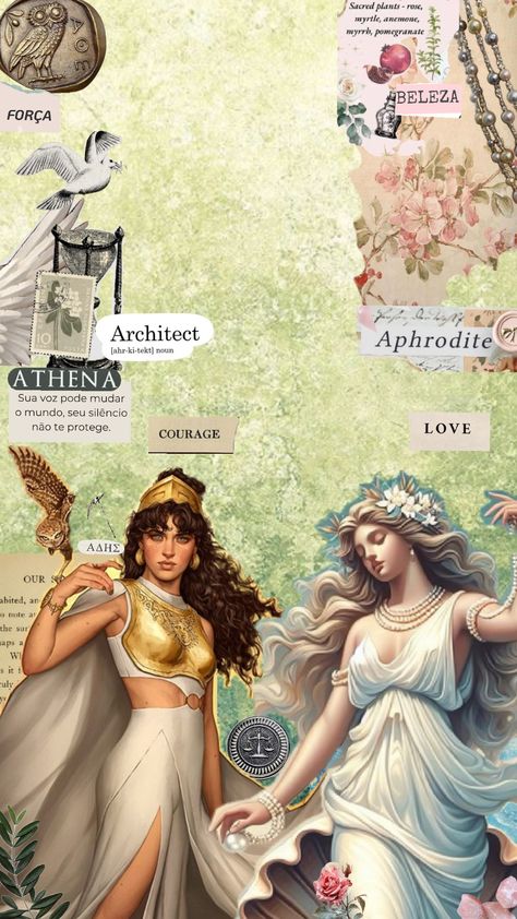 Athena e Aphrodite Aphrodite