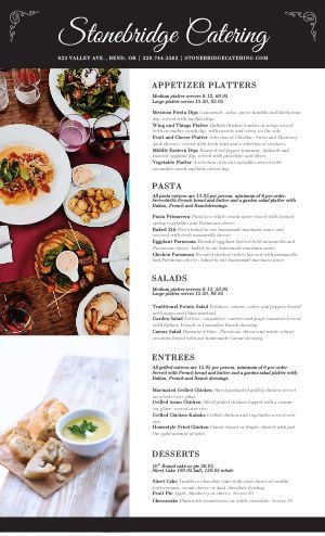 Catering Menu Templates That Are Easy To Customize - MustHaveMenus Catering Menu Design Templates, Catering Menu Design, Menu Design Layout, Menu Maker, Wedding Menus Design, Food Menu Template, Menu Design Template, Appetizer Platters, Menu Inspiration