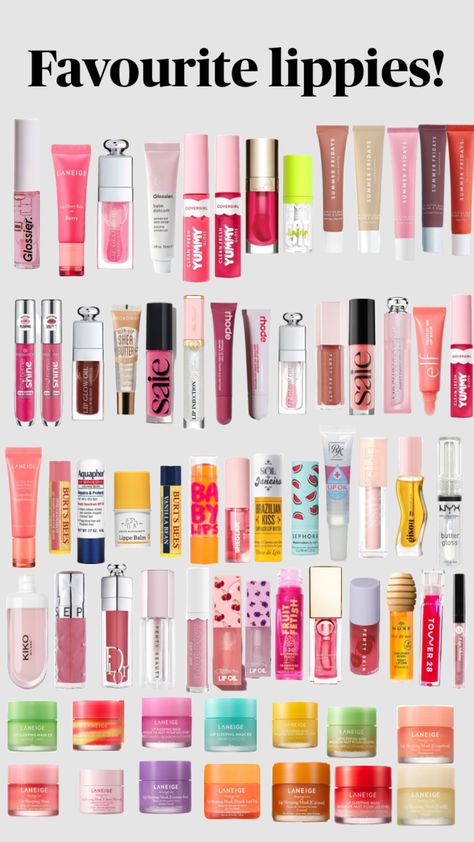 Lip gloss Preppy Makeup, Makeup Bag Essentials, Doll Eye Makeup, Sephora Skin Care, Beauty Routine Tips, Pinterest Makeup, Skin Care Order, Pretty Skin Care, Makeup To Buy