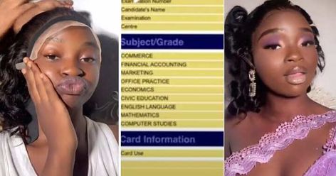 The WAEC result of a Nigerian girl who spent a whopping N180,000 on her graduation from secondary school has caused a buzz online. Netizens reacted massively. Sign Out Outfit Ideas Nigeria University, Waec Result, Uni Checklist, University Checklist, Study Cards, University Girl, University Style, University Outfit, Financial Accounting