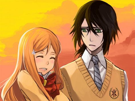 Tags: Cezaria, BLEACH, Inoue Orihime, Ulquiorra Schiffer, Upscale, Fanart, UlquiHime Ishida Uryuu, Ulquiorra Schiffer, Bleach Orihime, Ulquiorra And Orihime, Kubo Tite, Ulquiorra Cifer, Inoue Orihime, Orihime Inoue, Anime Cupples