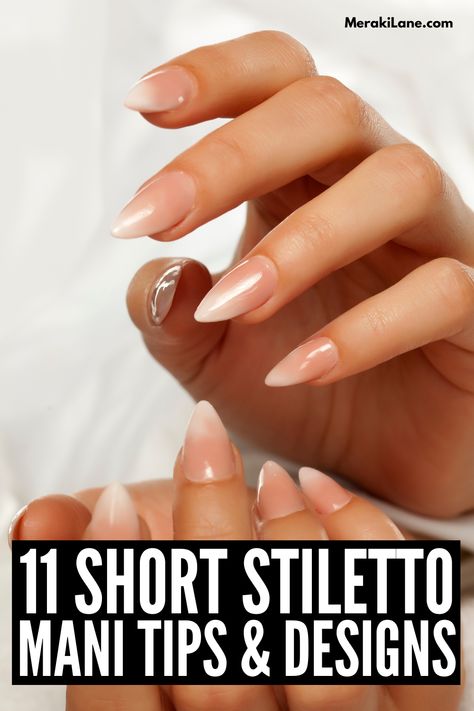 Nail Designs Short Nails, Nail Designs Short, Diy Manicure At Home, Stiletto Nail Designs, Chrome Nail Colors, Ombre French Nails, White Stiletto Nails, Ombre Chrome Nails, Purple Chrome Nails