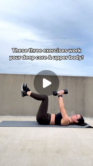 Exercise Moves, Full Body Dumbbell Workout, Strength Program, Core Strengthening, Weight Exercises, Quick Workouts, Deep Core, Ab Core Workout, Wall Workout