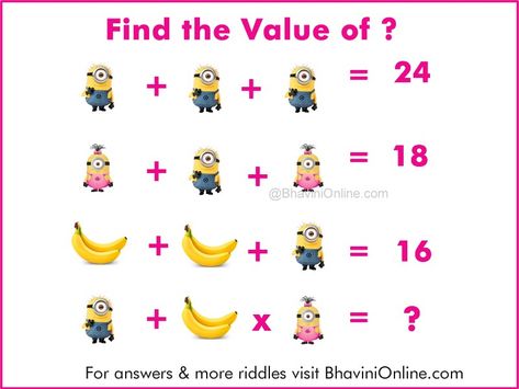 Fun WIth Maths: Find the Missing Number in The Picture – Minions Version | BhaviniOnline.com Find The Missing Number, Missing Number Problems Year 1, Minion Jokes Math, Fill In The Missing Numbers 1-10 Free, Playing With Numbers, Fill In The Missing Numbers 1-20, Math Mystery Picture, Minion Banana, Missing Numbers