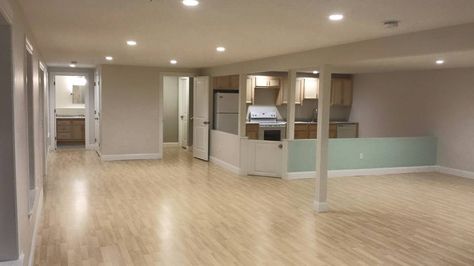 in home daycare space in custom designed finished basement. Daycare Kitchen, In Home Daycare Ideas, Home Daycare Rooms, Daycare Room Design, In Home Daycare, Daycare Setup, Daycare Spaces, Home Daycare Ideas, Micro Creche