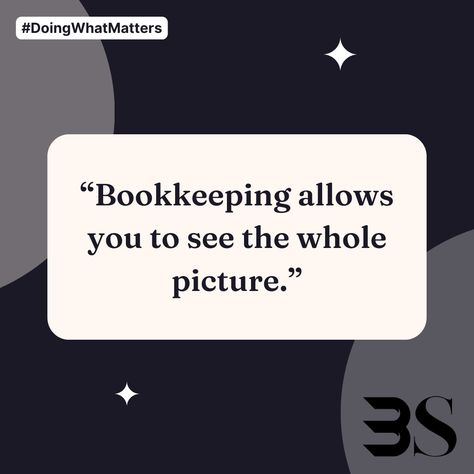 Bookkeeping allows you to see the whole picture.. #DoingWhatMatters #Xero #Quickbooks #bookkeepingsupport #support #accountant #bookkeeper #bookkeeping #businesstip #accounting #smallbusiness #entrepreneur #taxtip #taxtips #servicebasedbusiness #smallbusinessbookkeeping #smallbusinessbookkeeper Bookkeeping Aesthetic, Bookkeeping Quotes, Bookkeeper Quotes, Bookkeeping Tips, Business Images, Accounting Principles, Business Bookkeeping, Small Business Bookkeeping, Bookkeeping Business