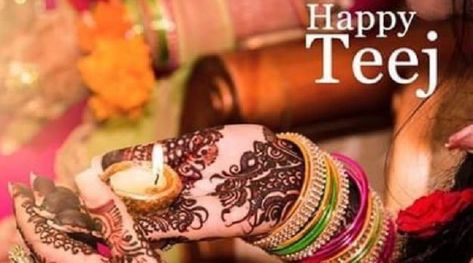 Hariyali Teej Hd Greetings Free Download | Happy Teej Hd Greetings Teej Festival Status, Teej Status, Teej Festival, Indian Wedding Planning, Mehndi Artist, Marriage Problems, Love Problems, Wishes Images, Mehandi Designs