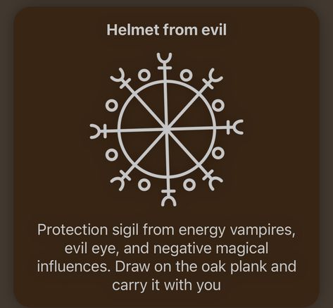 Sigil For Evil Eye, Evil Eye Sigil, Sigil To Destroy Enemies, Runes Sigils, Viking Symbols And Meanings, Protection Sigils, Viking Tattoo Symbol, Banishing Spell, Sigil Tattoo