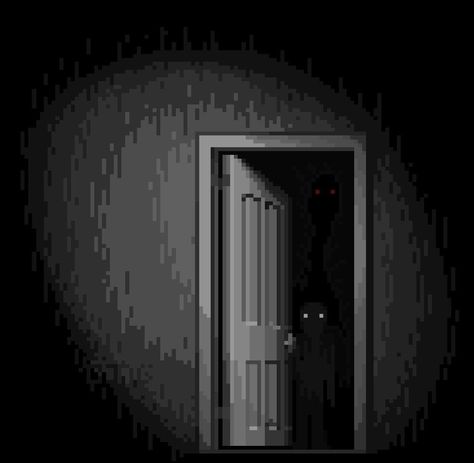 Creepy Pixel Art, Spooky Games, Scary Christmas, Happy Show, 3d Pixel, Pixel Art Background, Pixel Art Tutorial, Rpg Horror Games, Retro Horror