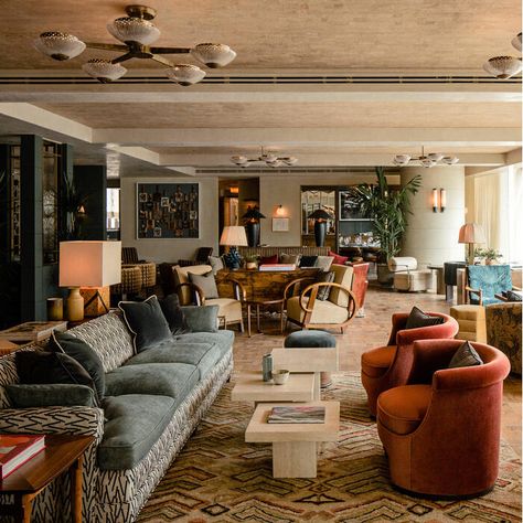 Soho House Hong Kong, Soho House Nashville, Soho House Rooms, Soho Home Kitchen, Soho House Lounge, Soho House Interior Design, Soho House Interiors Living Rooms, Soho House Living Room, Soho Home Living Room