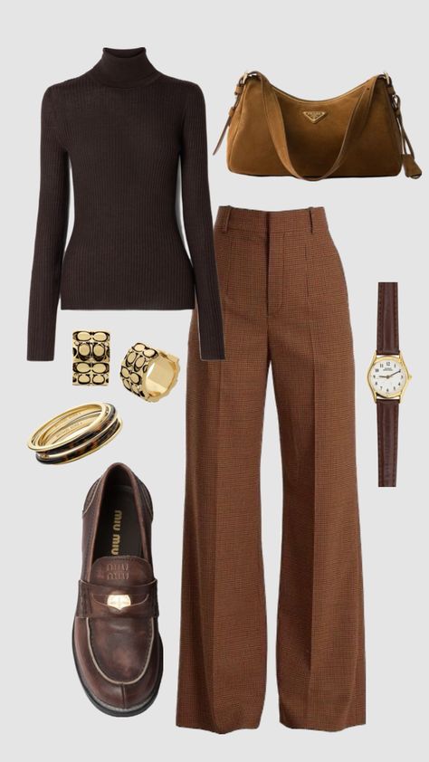 Brown Pants Outfit, Autumn Pants, Casual Oufits, Cosy Outfit, Lawyer Outfit, Teaching Outfits, Deep Autumn, Fall Pants, Classy Work Outfits