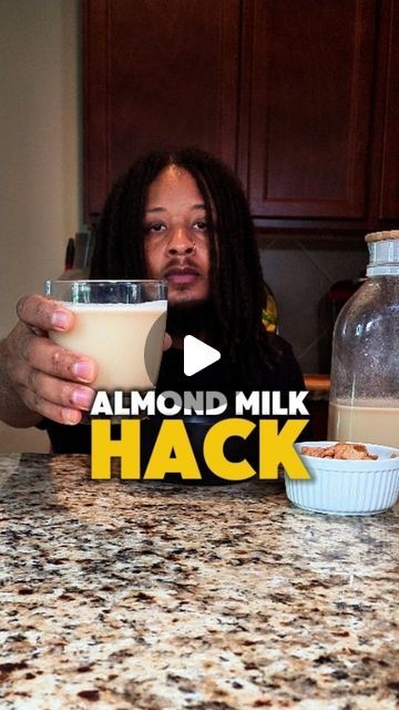 How To Make Almond Milk With Almond Butter, Almond Milk Using Almond Butter, Almond Milk In Juicer, Almond Breeze Milk, Making Almond Milk, Organic Almond Milk, Make Almond Milk, Homemade Almond Milk, Spring Water