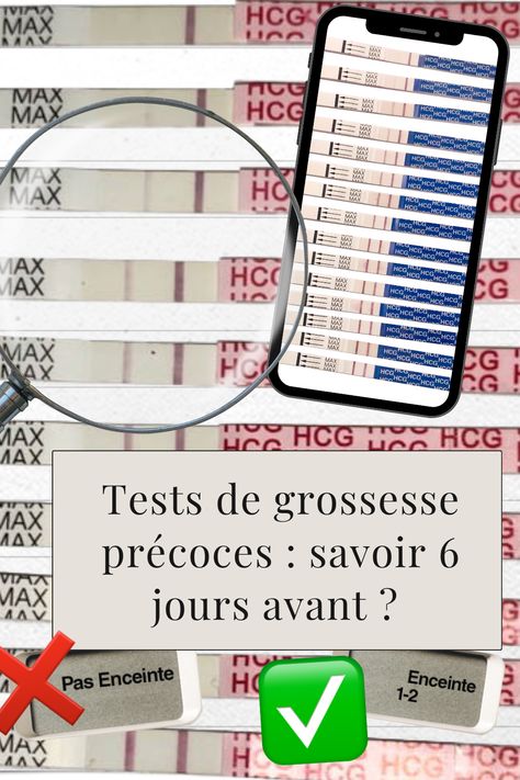 Les tests de grossesse précoces sont utiles pour découvrir si vous êtes enceinte le plus tôt possible ! Mais comment fonctionnent-ils ? Quand faire un test de grossesse précoce ? Je vous dit tout dans cette vidéo ! 👌