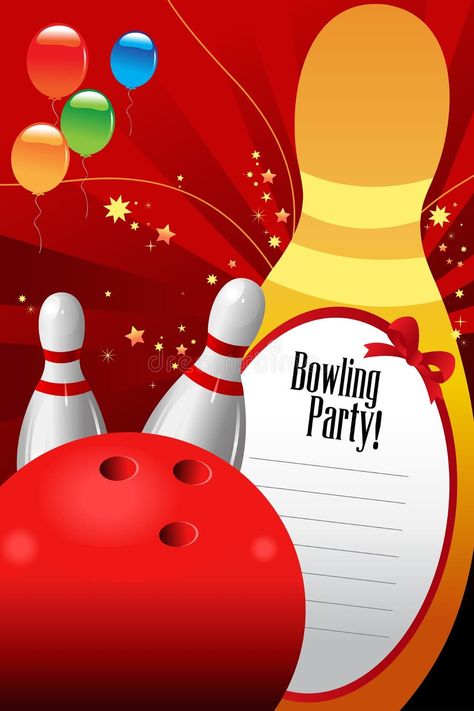 Bowling Stock Illustrations – 43,307 Bowling Stock Illustrations, Vectors & Clipart - Dreamstime - Page 2 Bowling Invitations, Bowling Party Invitations, Bowling Party, Bowling Pins, Pin Art, Party Poster, Party Invite Template, Vector Clipart, Editorial Illustration