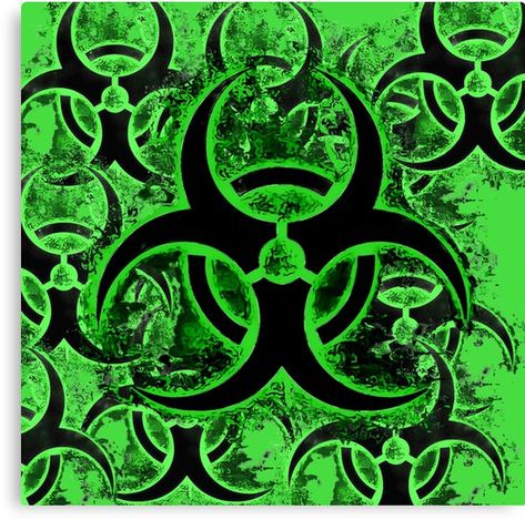 Warning Symbol, Biohazard Sign, Biohazard Symbol, Funny Artwork, Graffiti Wallpaper Iphone, Ipad Snap, Bandana Design, Green Wallpaper, Green And Black