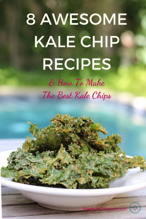 8 Kale Chip Recipes and How To Make The Best Kale Chips Best Kale Chips, Kale Chip, Kale Chips Recipe, Chips Recipes, Chip Recipes, Kale Chip Recipes, Veggie Chips, Kale Recipes, Kale Chips