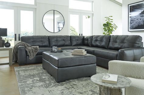 Charcoal sectional