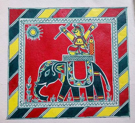 Manjusha Art, Manjusha Painting, Folk Art Painting, Art Forms, Folk Art, Art Painting, Kids Rugs, Paintings, Quick Saves