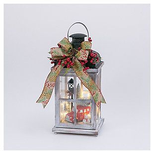 Decorating Lanterns, Pine Berries, Lantern Christmas Decor, Battery Lantern, Candle Decorations, Lantern Centerpiece, Lantern Swag, Farm Christmas, Lantern Christmas