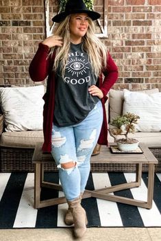 Plus Zise, Plus Size Winter Outfits, Plus Size Fall Fashion, Plus Size Fall Outfit, Look Plus Size, Estilo Rock, Nashville Outfits, Curvy Girl Outfits, Curvy Outfits