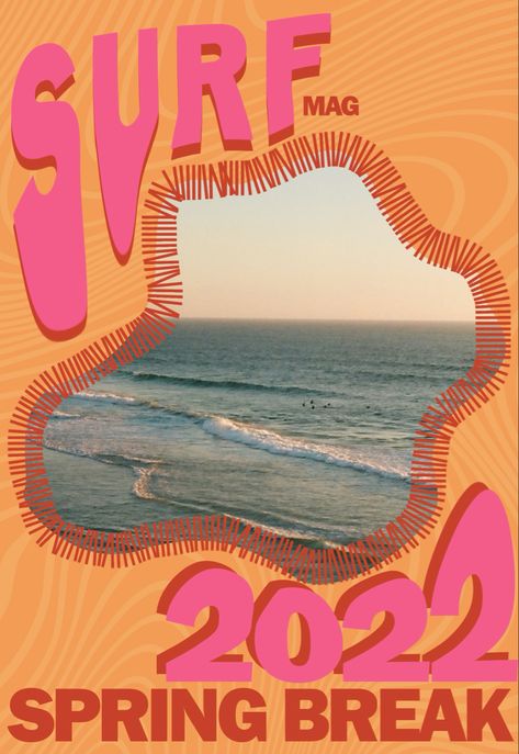 summer beach graphic design trendy vintage aesthetic poster Coastal Aesthetic Graphic Design, Spring Break Graphic Design, Surf Asthetic Picture, Summer Aesthetic Graphic Design, Funky Posters Wall Art, Beach Festival Poster, Beachy Graphic Design, Beachy Poster, Beach Graphic Design