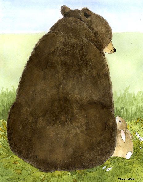 i do not think that could rilly happen in real life but with stuffed animals it is possible. Bear Sitting, Happiness Quote, Bear Illustration, Bunny And Bear, Desenho Tattoo, Bunny Art, Bear Art, Arte Animal, Big Bear