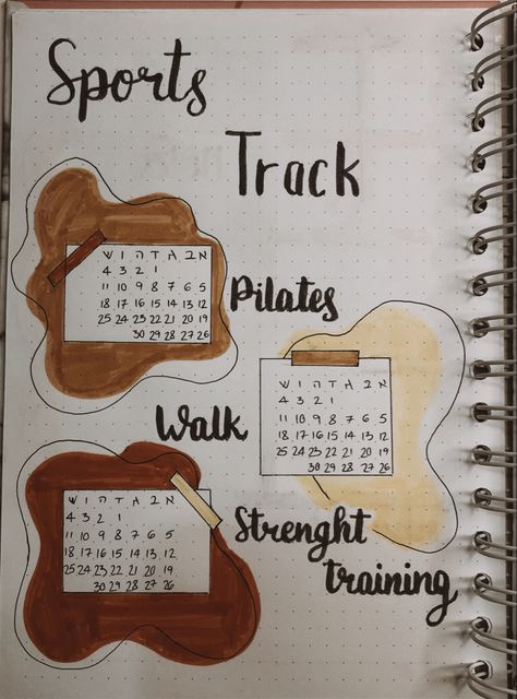 Sport tarck of september Bullet Journal Sport, Ideas Bullet Journal, Sports Ideas, Sports Track, Bullet Journal, Sports