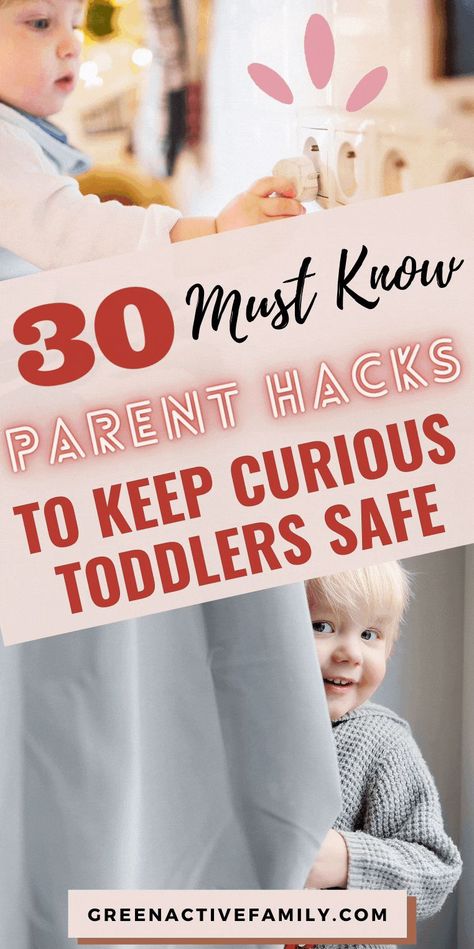 Toddler Safety Tips and Hacks I Best Baby Proofing Rules I How to Child Proof the Whole House I Baby Proof I Child Proof I Toddler Proof Kids Baby Shower Games, Toddler Spring Activities, Kids Room Design Boys, Toddler Proofing, Kids Bedroom Organization, Neutral Kids Room, Baby Proof, Toddler Safety, Active Family