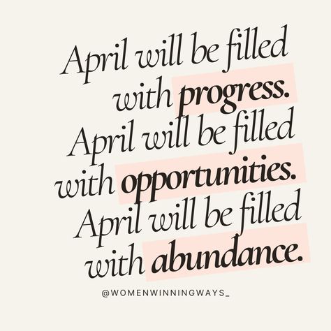 April is my month. . . . . . . . . . #april #aprilfools #newmonth #womenempowerment #womensupportingwomen #womeninbusiness #womanpower #bussinesswoman #womanceo #womeninspiringwomen #mindset #fypage #fy #quotes #quoteoftheday Woman Successful, April Quotes, New Month Quotes, Successful Quotes, Month Quotes, Month April, Women Ceo, New Month, April Fools