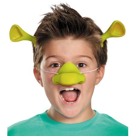 Shrek Kit Child Halloween Accessory, Boy's, Size: Standard, Green Shrek Character Costumes Diy, Shrek Ears, Shrek Character, Shrek Costume, Dan And Phil, Halloween Accessories, Costume Shop, Shrek, Edgy Memes