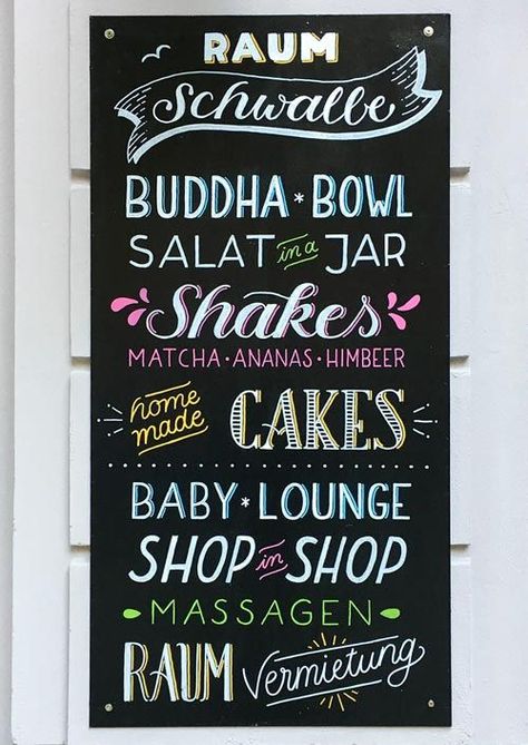 Chalk Markers Lettering, Coffee Shop Signage, Chalk Art Signs, Whiteboard Quotes, Cafe Menu Boards, Cafe Chalkboard, Chalk Menu, Coffee Chalkboard, Chalkboard Fonts